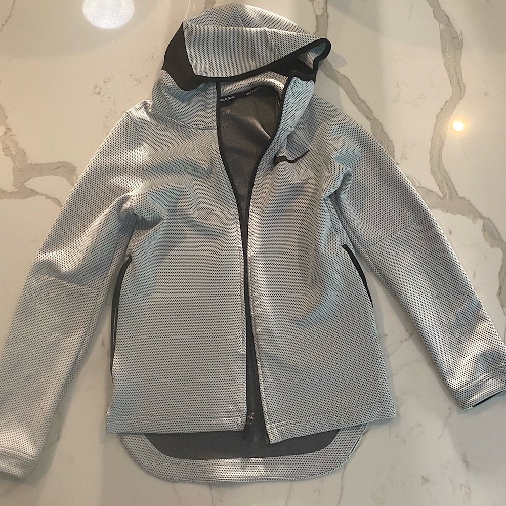 Nike Basketball zip up hoodie jacket.